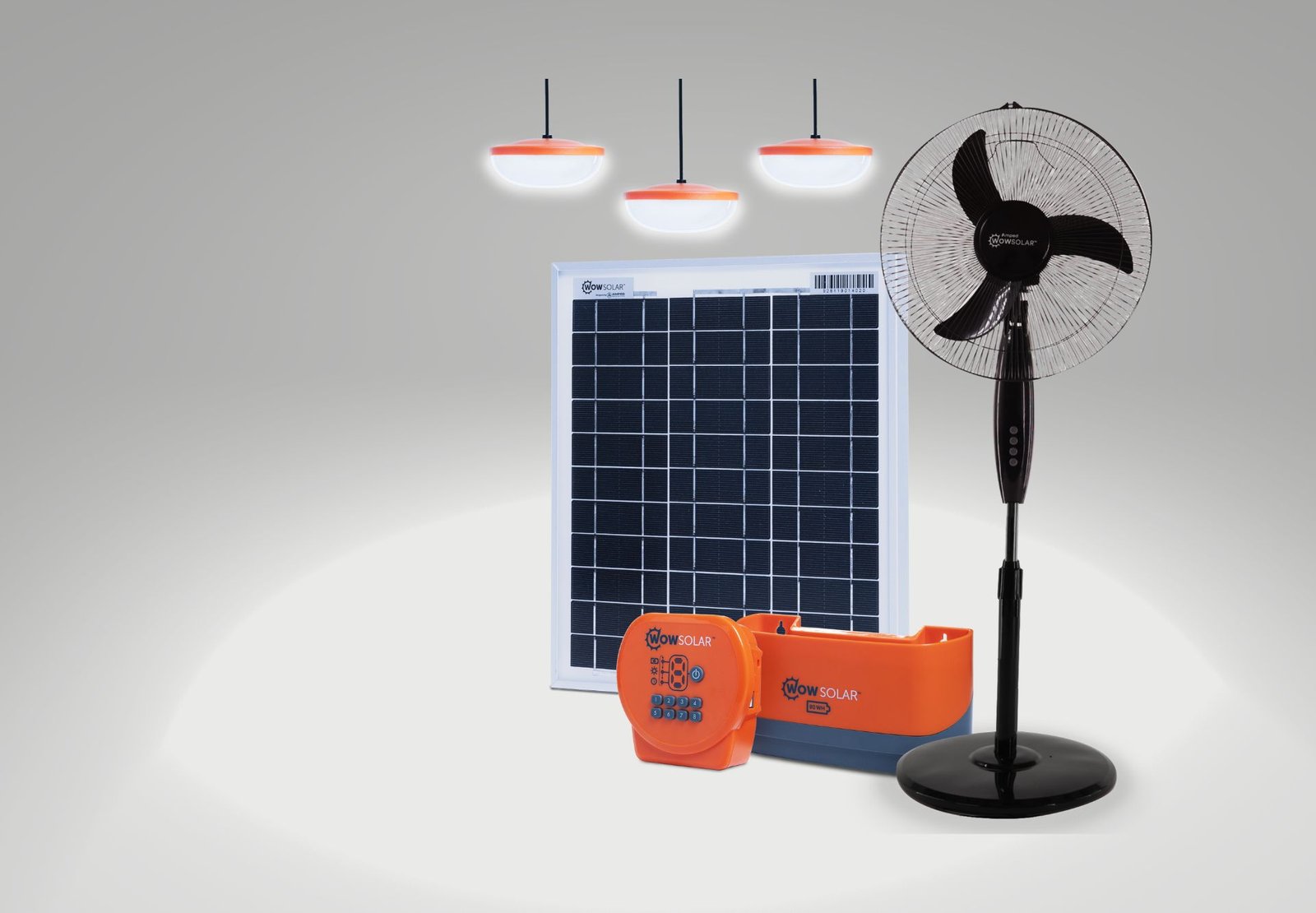 solar fan