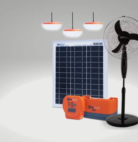 solar fan